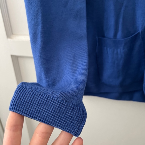 EWM 100% lambs wool lambswool cardigan sweater pure new wool made Scotland EUC - Picture 7 of 11